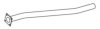 VOLVO 352109 Exhaust Pipe